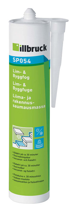 Lim- & Byggfog SP054 Vit 310 ml illbruck